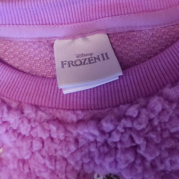 H31 Official Disney Frozen 2 Fleece Sweatshirt - New with tags - kids Large - Picture 5 of 6